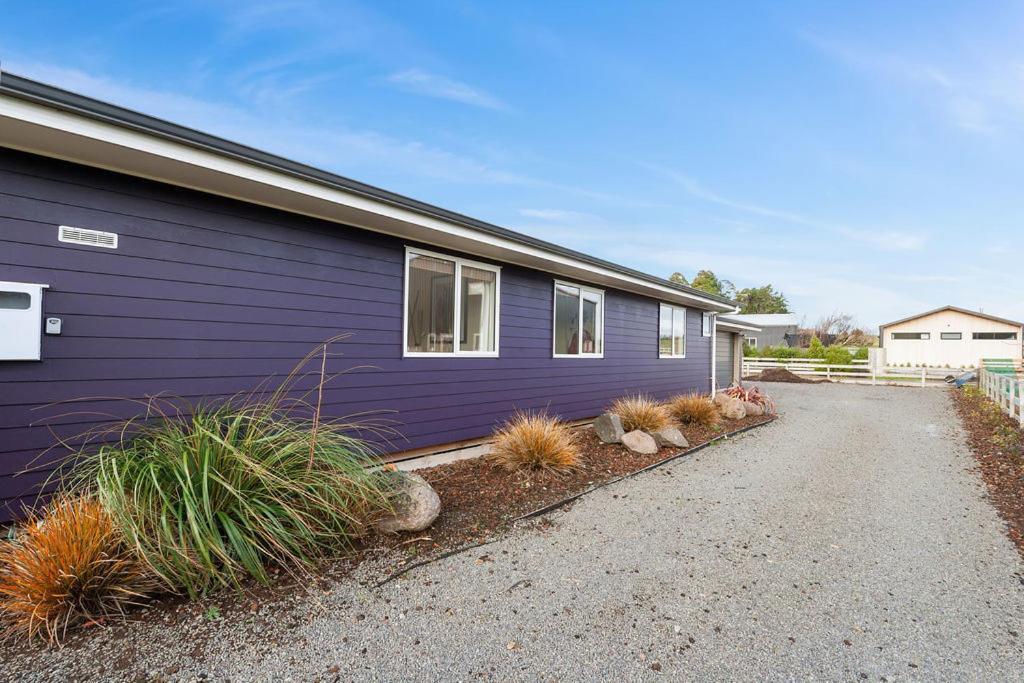 The Purple House - Ohakune Home With Spa Pool Zewnętrze zdjęcie