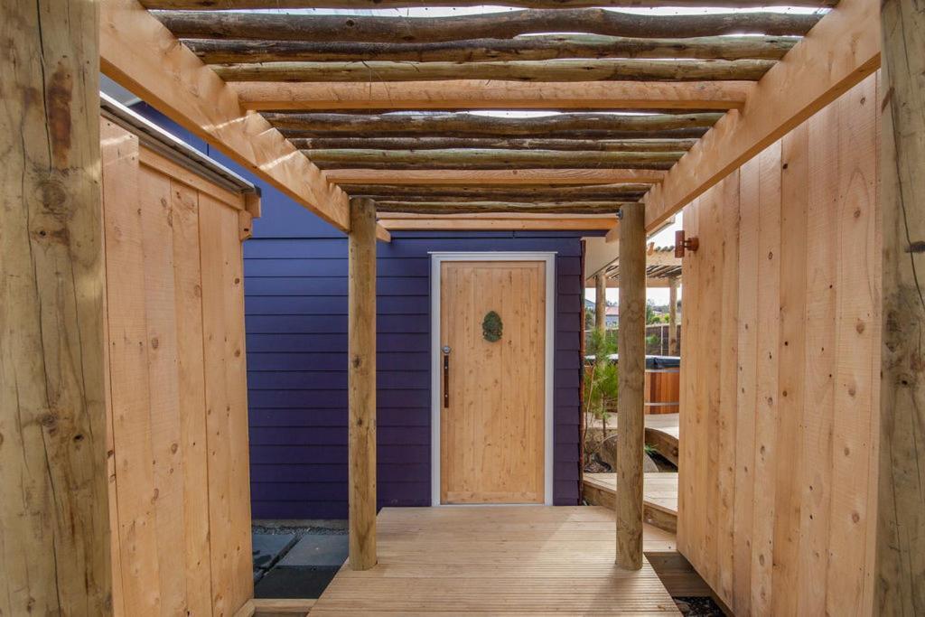 The Purple House - Ohakune Home With Spa Pool Zewnętrze zdjęcie